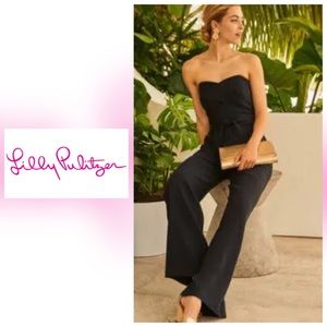 NWT Lilly Pulitzer True Navy Kylo Jumpsuit - 14